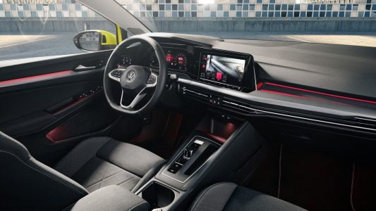 2020 new Volkswagen Golf interior