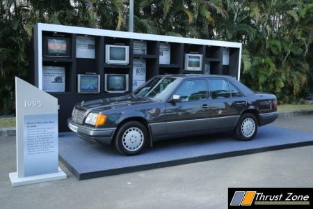 W124 The first Mercedes-Benz rolled out at MB India plant in 1995