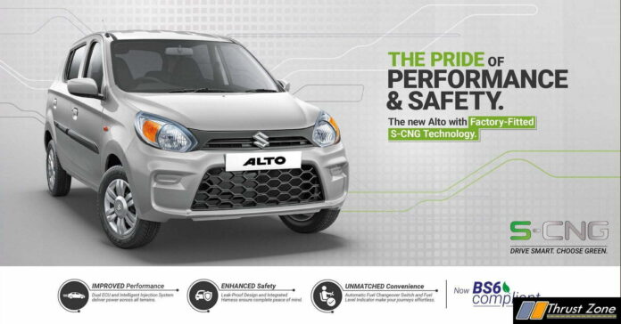 Maruti Suzuki Alto BS6 now also available in S-CNG