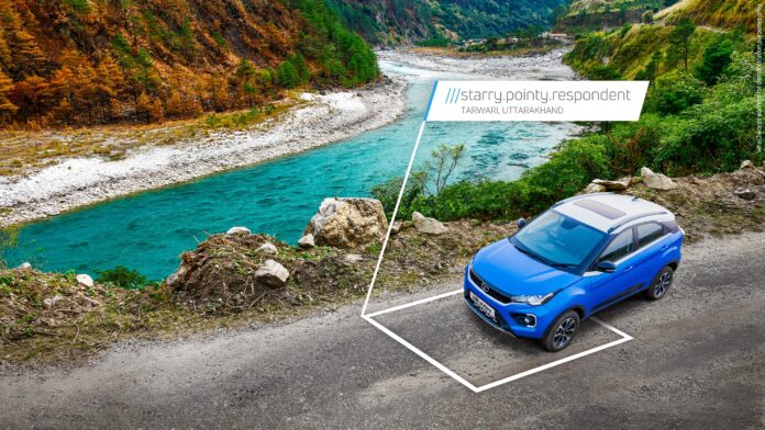 Tata-Nexon-Partnership with What3Words_Callsout River