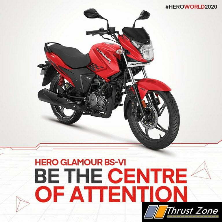 2020 Hero Glamour 125 Bs6 Launched Know Details