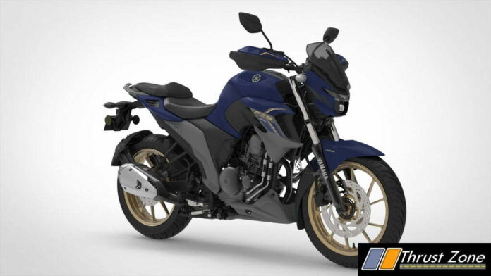 Yamaha FZS 25 Dark Matte Blue