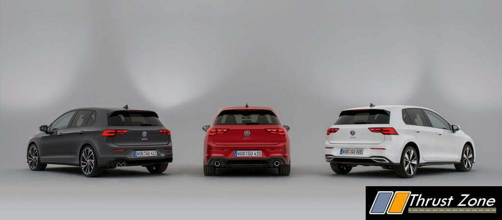 The new Volkswagen Golf GTD, GTI und GTE