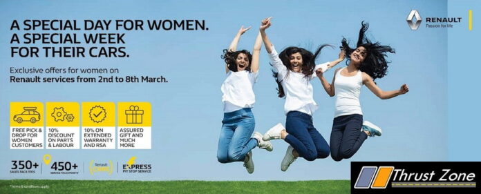 Renault India celebrates Internationalwomen's day