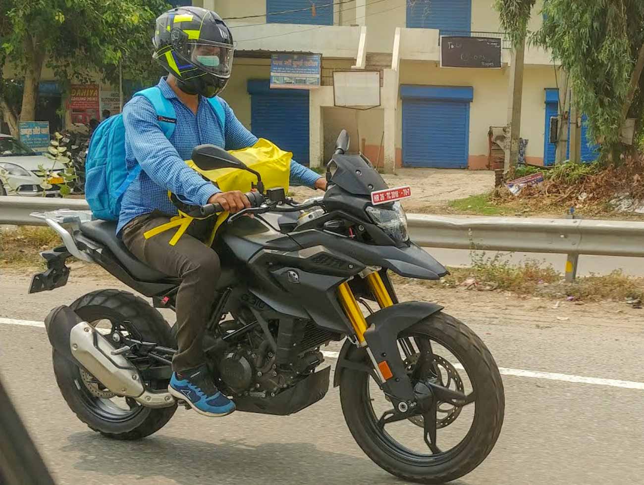 Bs6 Bmw G310 Twins Spied Testing In India Bs6 Bmw G310 Twins Spied Testing In India