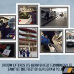 Droom Sanitises Gurugram Police Vehicles (1)