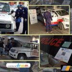 Droom Sanitises Gurugram Police Vehicles (2)