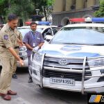Hyderabad Police Vehicles To Be Sanitised By Mahavir Group (4)