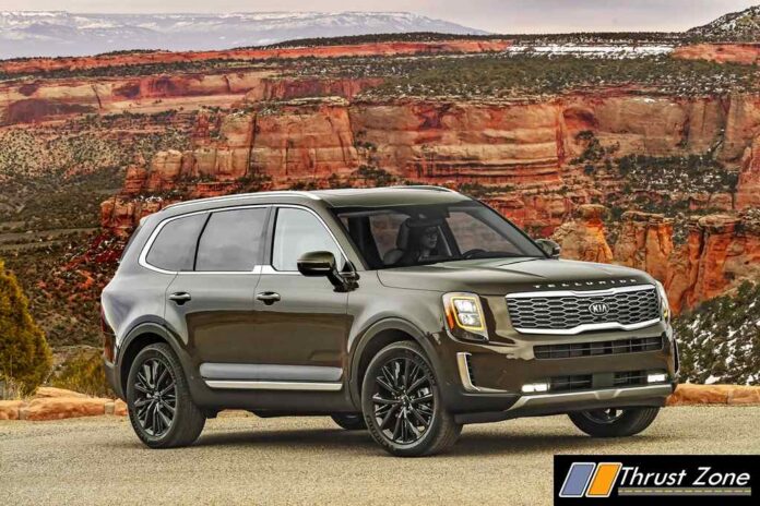 Kia Telluride India launch price specs colors (1)