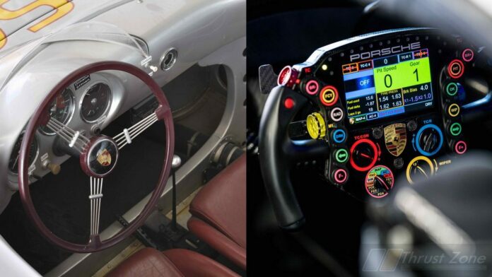Porsche's Simple steering wheel (5)