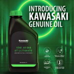 Kawasaki Genuine Oil – Poster