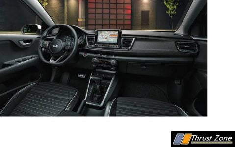Kia Rio interior 2021