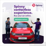 Spinny Contactless Experience