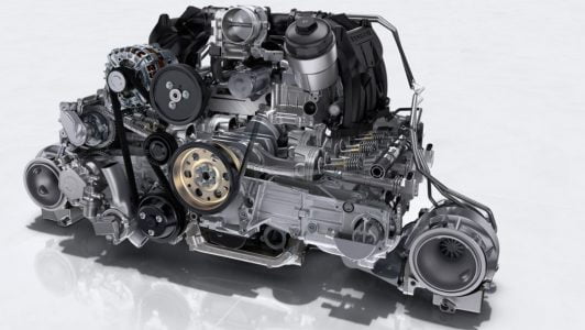 The flat Porsche engine (1)