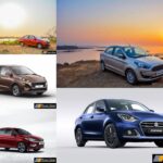 BS6 Compact Sedan – Hyundai Aura vs Maruti Dzire vs Ford Aspire Vs Tata Tigor Vs Honda Amaze – Specification Comparison