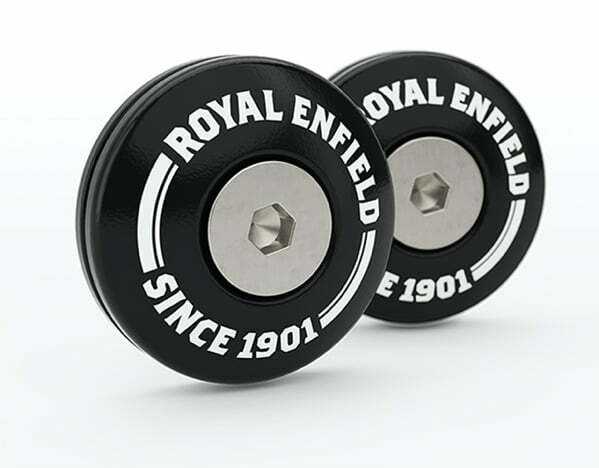 Cool Machined Bar End Finisher Kit Royal enfield