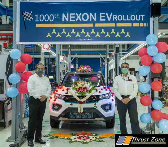 1000 Tata Nexon EV
