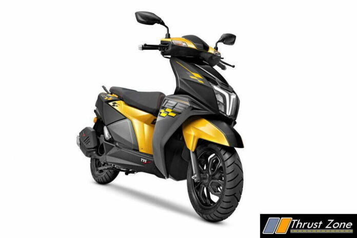 TVS NTORQ 125 Race Edition Yellow & Black (1)