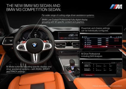 2021 BMW M3 Sedan and new BMW M4 Coupé Revealed (4)