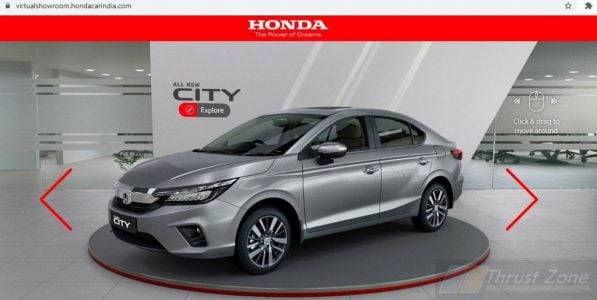Honda Cars India Virtual Showroom