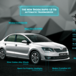 SKODA RAPID Interior automatic bs6 1.0 TSi