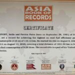 TVS Sport Asia Book of Records