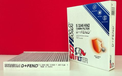 UFI Filters Sofima D+Fend Anti-Virus Cabin Air Filter Launched In India (2)