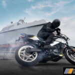 2021 Bajaj Metallic Pearl White Pulsar NS 200 Burnout (1)