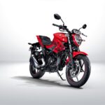 2021 Suzuki GIXXER_Pearl Mira Red side stand