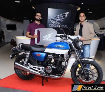 Honda 2Wheelers India commences customer deliveries of H'ness CB350