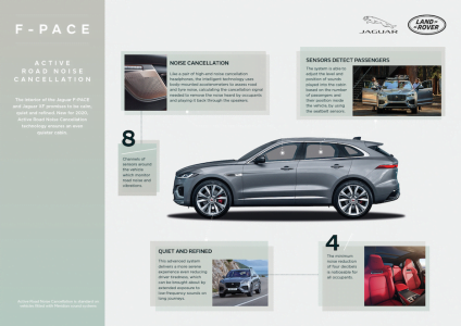 Jaguar Land Rover Reveal Noise Cancellation Technology