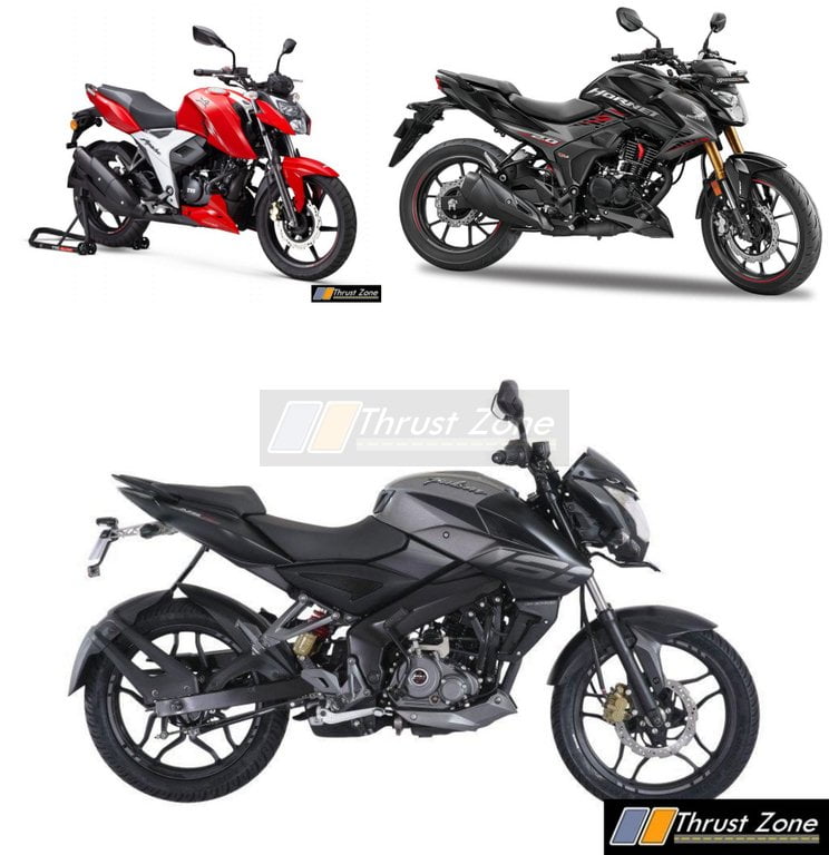 Honda Hornet 2 0 Vs Pulsar Ns160 Vs Apache Rtr 160 4v