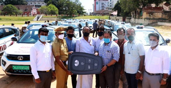 65 Tata Nexon EV Delivered To Kerala MVD For Safe Kerala Programme