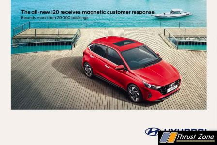 Hyundai i20 bookings