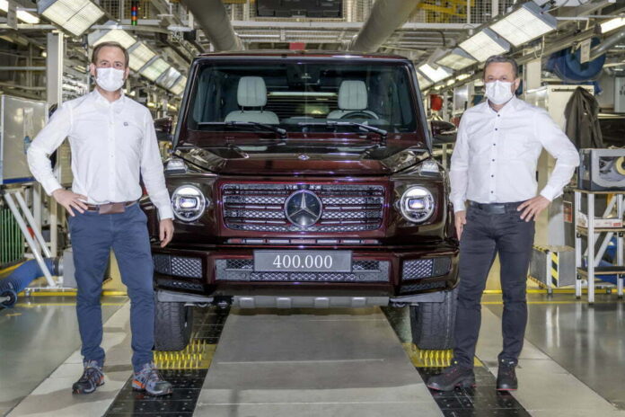 400,000 Mercedes G-Wagon Sold Till Date Since 1979
