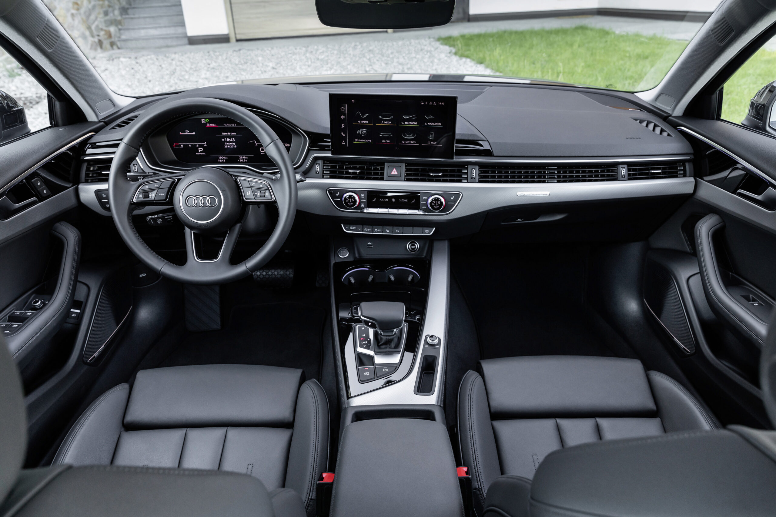 2021 Audi A4 Sedan Cockpit