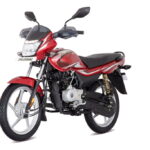 bajaj Platina 100 KS – Cocktail wine red (1)