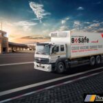 2021 Bharat Benz Launches BSafe Express Covid Reefer_2823R