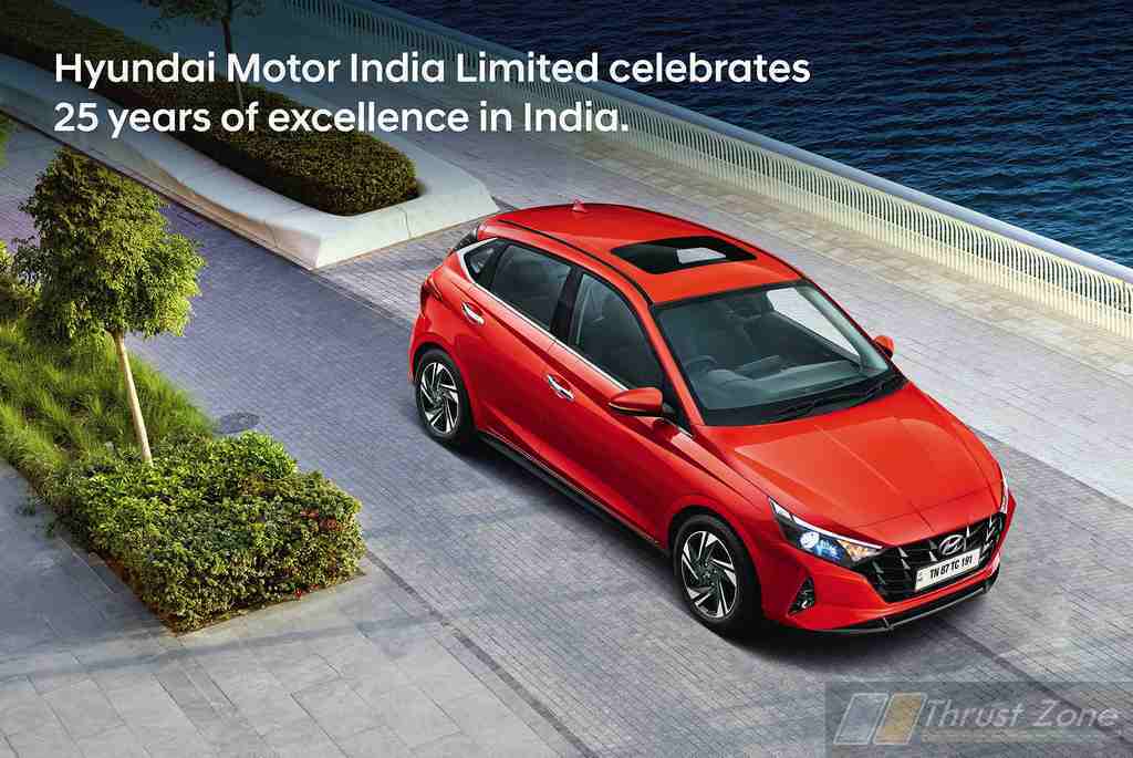 Hyundai Completes 25 Years in India 