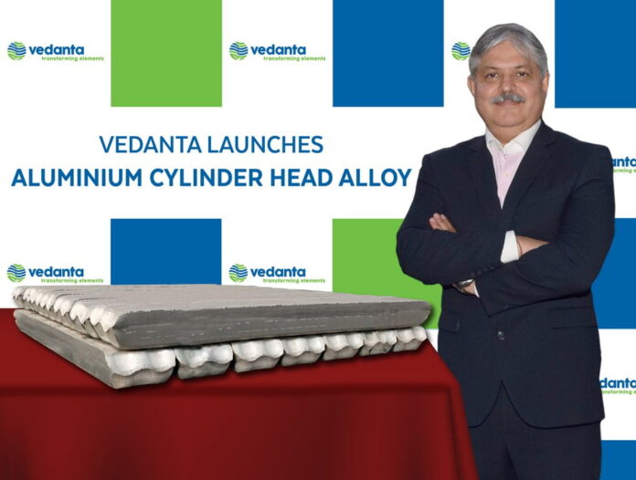 Vedanta Aluminium Cylinder Head Alloy