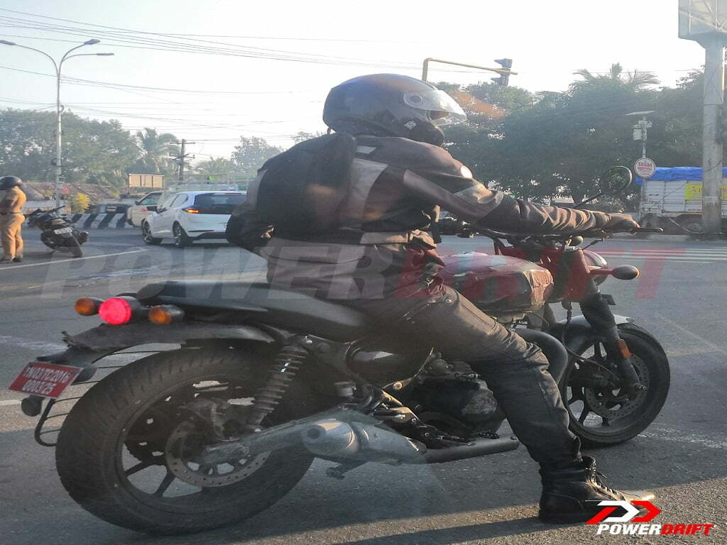 Royal Enfield Hunter Spied
