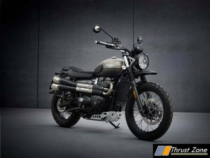 Triumph Street Scrambler Sand Storm 2021-India