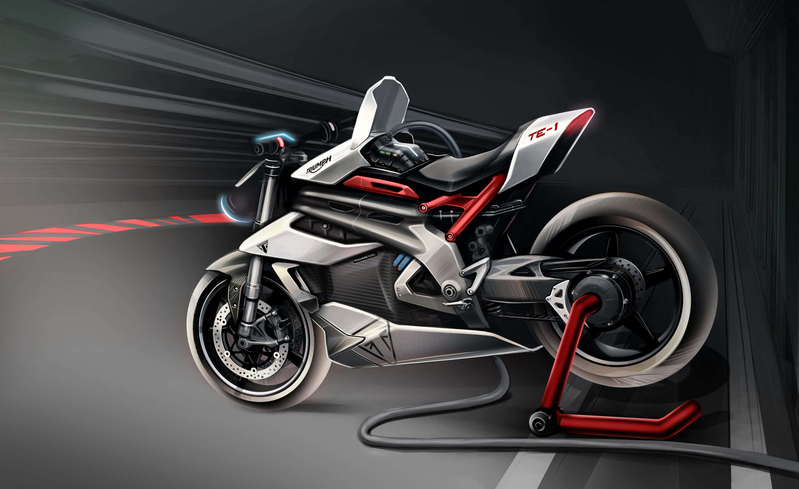 Triumph TE-1 Electric Motorcycle In Works With Several Top Partners (3)