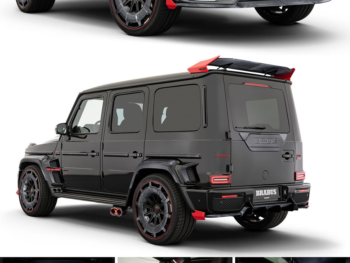 Crazy Boys At BRABUS Have An AMG G-Wagon Rocket 900 Edition!