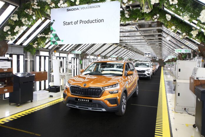 Beginning Of A New Era Made In For The World Skoda Kushaq Production Begins! (2)