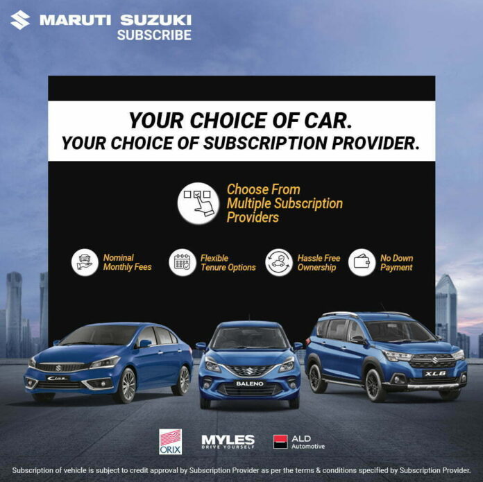 Maruti Subscription Services Added To Jaipur, Indore, Mangalore and Mysore (2)