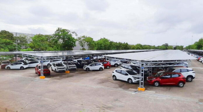 Tata Motors and Tata Power Inaugurate India’s Largest Solar Carport At Pune Plant (1)