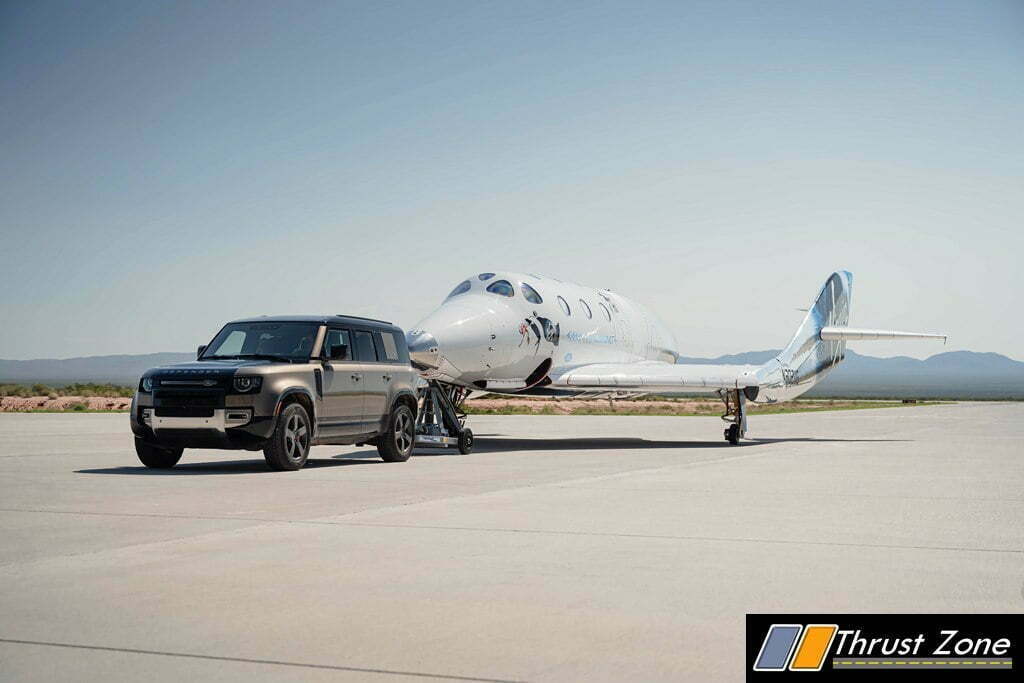 LAND ROVER VIRGIN GALACTIC’S FIRST FULLY CREWED SPACE FLIGHT - 1