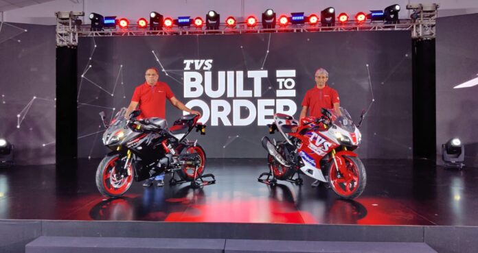 2022 TVS Apache RR310 Revealed With Race and Dynamic Kits!