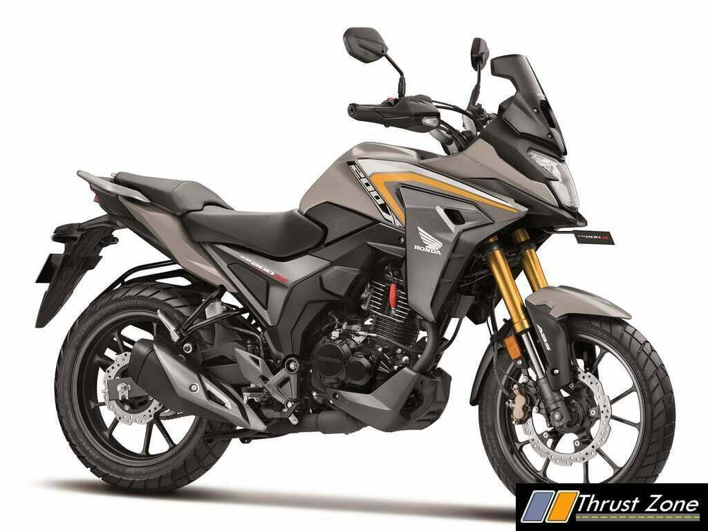 Honda CB200X_Matte Selene Silver Metallic